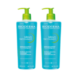 Biodderma sebium gel limpiador duplo 500ml + 500ml